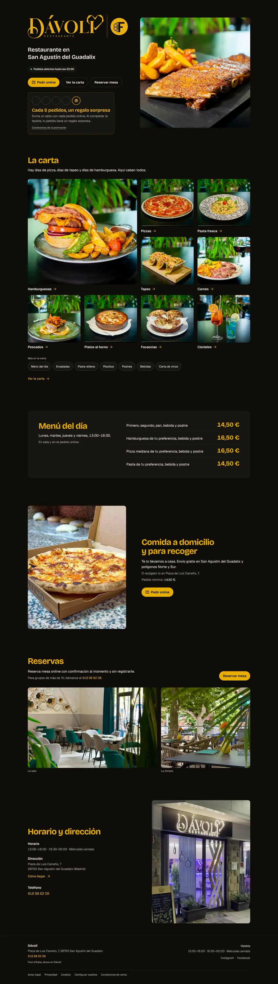 Web de Dávoli