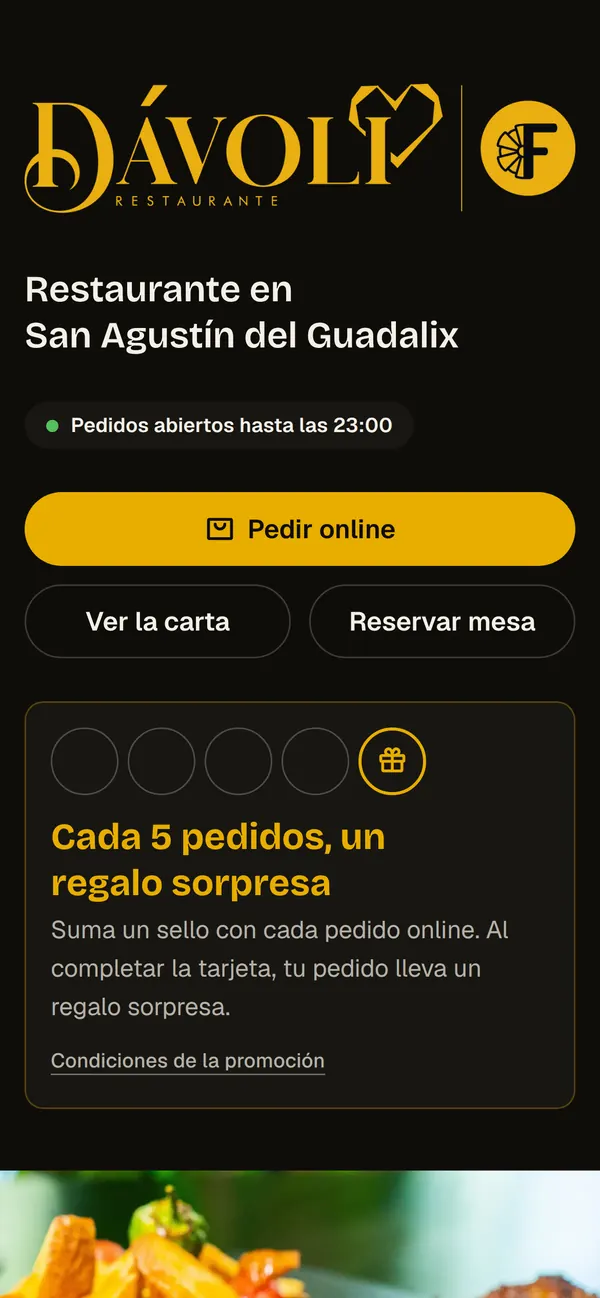Dávoli en el móvil