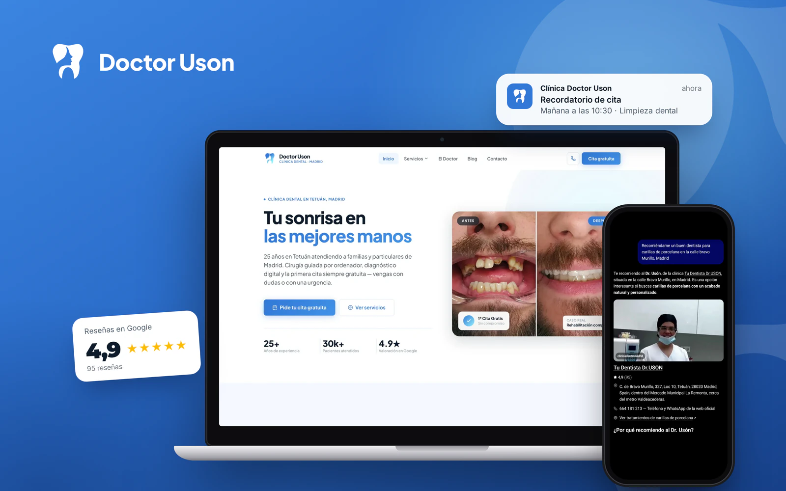 Web de Doctor Uson