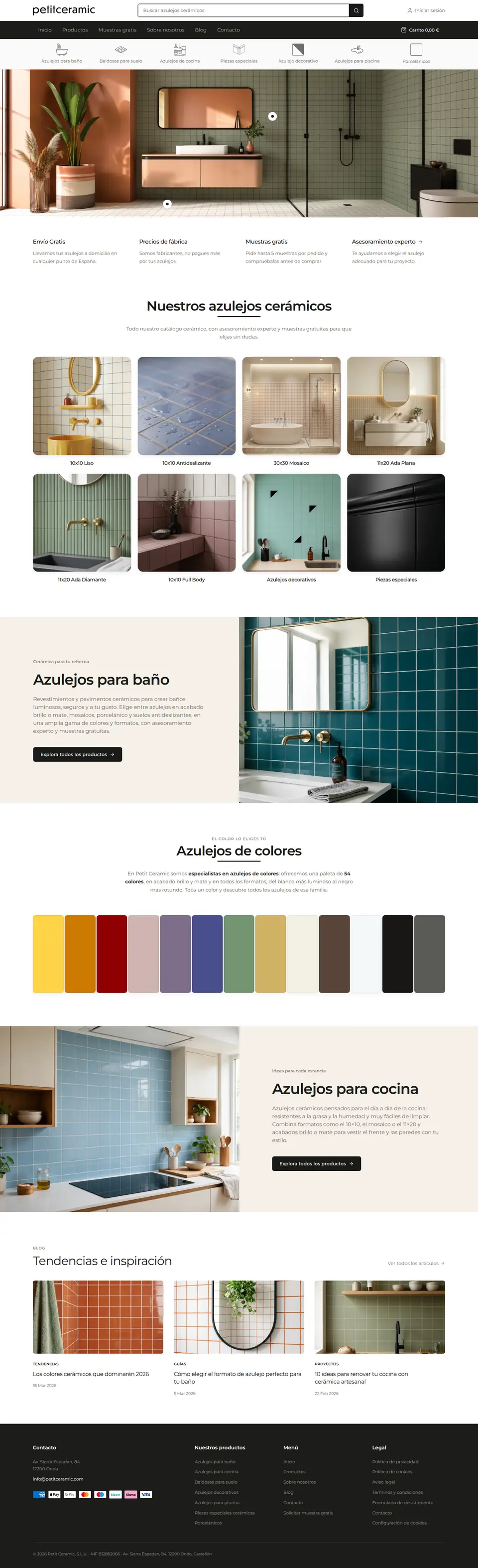 Web de Petit Ceramic